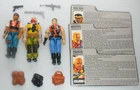 100% Complete Sgt Slaughters Renegades 1987 Set G.I. GI Joe Vintage ARAH 3.75