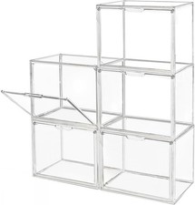 Protection Organizer (Clear-L-5 Pack), Shoe Box, Large Figures Collectibles