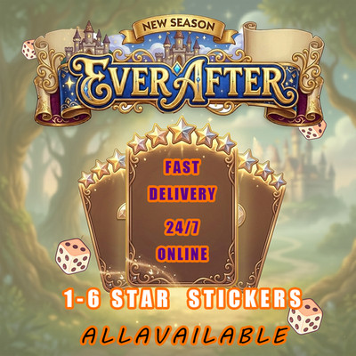 Sticker for Mono poly Go 1 2 3 4 5 6 Star Stickers Avaiable|Gold| New Album Fast
