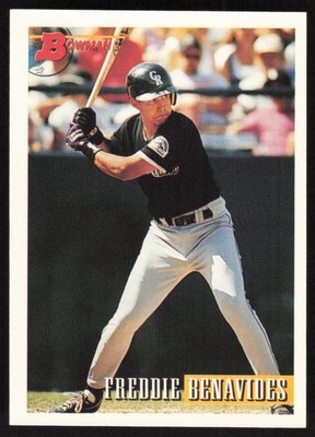Freddie Benavides 1993 Bowman: #472 Colorado Rockies