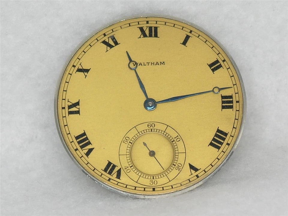 RELOJ BOLSILLO ANTIGUO TALLA 14 WALTHAM 19 JOYA COLONIAL RIVERSIDE A MOV'T & DIA Foto 2 de 2