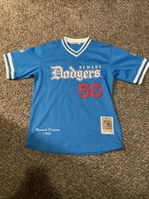 Negro League Newark Dodgers Jersey Blue V-Neck 1945