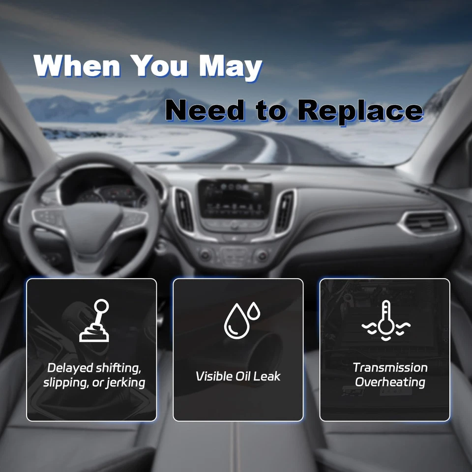 Automatic Transmission Filter Kit for Chevy Impala Buick Cadillac Olds Pontiac - Imagem 3 de 4