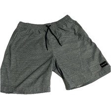 Hurley Walkshorts Mens Size M Phantom Zuma Volley Beach Shorts Gray Heather