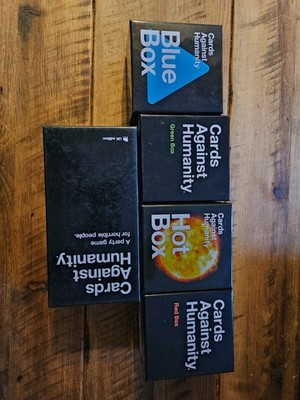 Cards Against Humanity Empty Box Bundle UK Edition UK Edition UK Version