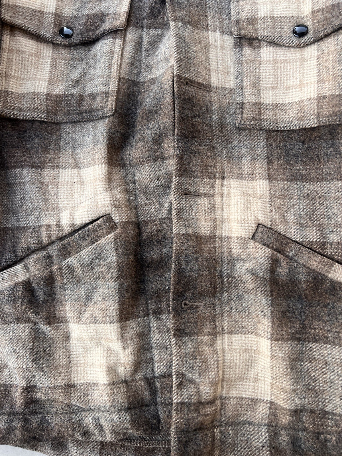 Vintage Pendleton Chore Jacket Size Small 60s 70s… - image 4