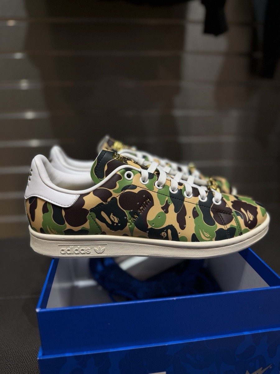 adidas BAPE x Stan Smith 30th Anniversary - ABC Camo Size 9.5