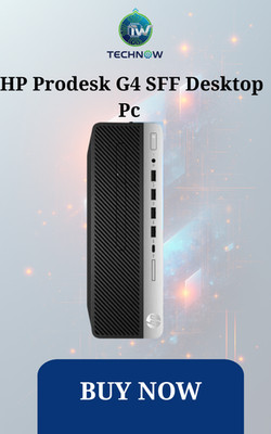 HP Prodesk G4 SFF Desktop Pc Intel i5-8th 16GB DDR4 Ram 128GB SSD Wi-Fi Win 11