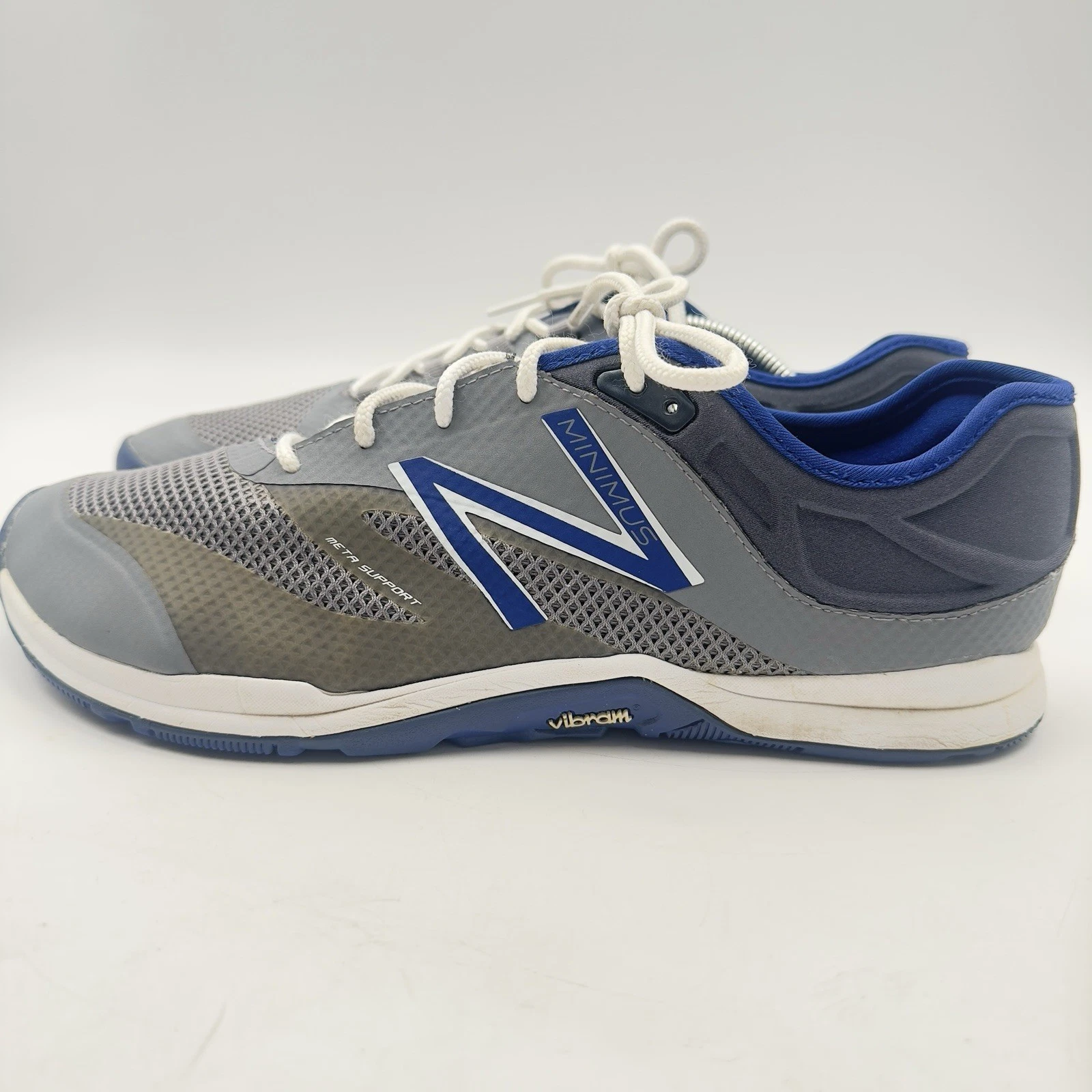 MBT Scarpe New Balance Uomo Minimus 20 V5 Grigio Blu Suole Vibram Running Atletica 12
