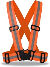 "Reflective Safety Suspenders work Suspenders With Hi Viz Reflective Strip Hold