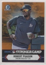 2021 Bowman Chrome 2020 Summer Camp Orange Refractor 13/25 Robert Puason 0tj1