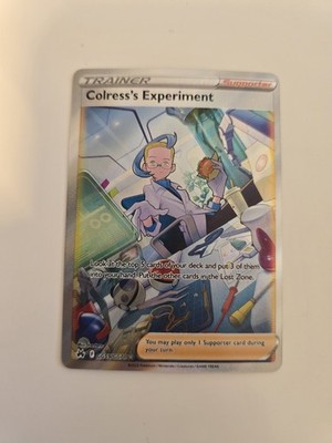 Colress's Experiment GG59/GG70 Crown Zenith Full Art Ultra Rare Pokemon Card NM