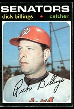 1971 Topps #729 Dick Billings RC - VG-EX