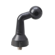 1PC 17mm Ball Head Camera Mount Adapter Aluminum Alloy 1/4 Male Thread for