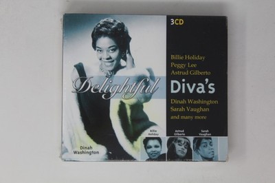 Delightful Diva's 3cd Billie Holiday Peggy Lee Dinah Washington