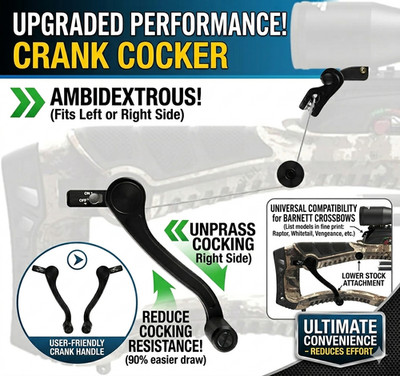 Moroayop Crank Cocking Device for Barnett Crossbows - 2026 Upgraded Bar20020