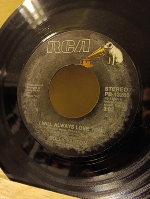 Lot Of 10 Dolly Parton 45s Hit Songs 7'' Vinyl