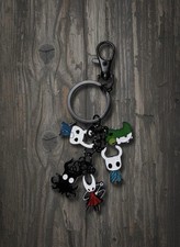Hollow Knight Schlüsselanhänger | Silksong Geist Figur | Video-Game-Merch 
