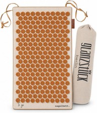 XL Acupressure Mat Set Linen Travel Bag Portable Massage Mat for Back Neck