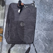 Kipling Medium Crossbody Bag Black Davina Monkey