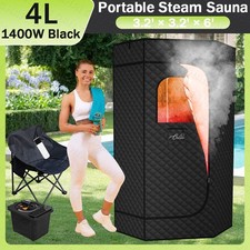 4L Versatile Infrared Steam Sauna Box for Home spa, Sauna Chair, Remote Control