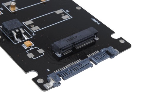 Adaptateur convertisseur boîtier disque dur Mini PCI-E mSATA SSD vers 2,5" SATA - Photo 6/10