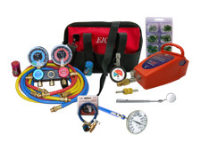 FJC 9295YF R-1234yf Tools-in-a-Tote Assortment - Auto A/C Repair Kit