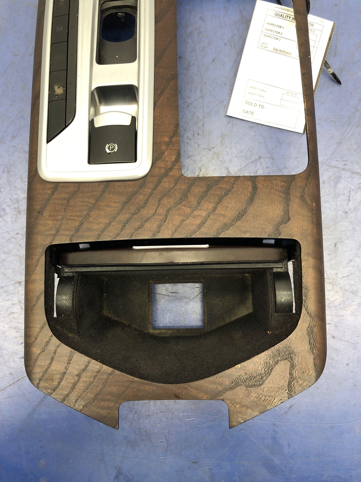 2014 - 2016 MASERATI GHIBLI M157 OEM FRONT CENTER CONSOLE SWITCH PANEL