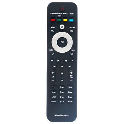 Telecomando adatto per Philips Lettore dischi Blu-ray RC-4749 RC4749 BDP7300 BDP5000 BDP7300/05 BDP7300/12 BDP5000/12  44