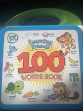 Leap Frog Learning Friends 100 Words Book Educational English/Spanish Bilingual