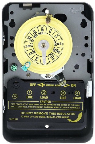 Swimming Pool Pump Timer Electric Mechanical Switch Control Metal Enclosure 240V - Picture 7 of 12