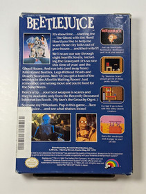 Beetlejuice Nintendo NES in box authentic