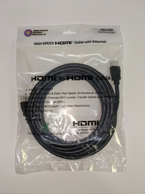 Preferred Power Products 16.4' High Speed HDMI Cable (5 Meter, PREMIUM 4K HDMI C