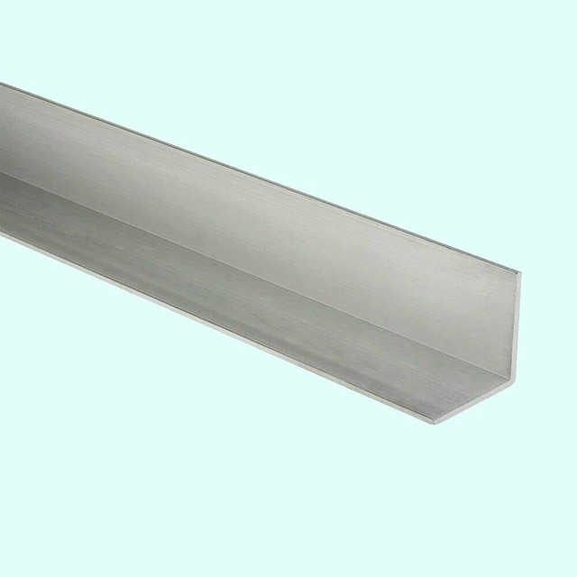 Aluminum Angle 3/16 Inch x 11/4" x 4 Ft Length Unpolished Alloy 6061