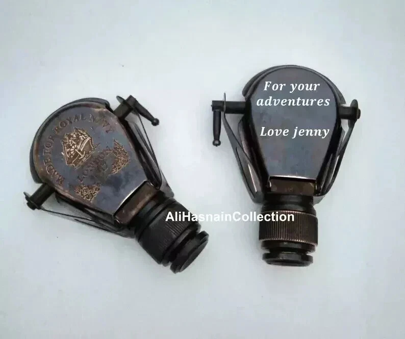 Massives Messing Monokular 4" Reisefernrohr Fernglas Antik - Bild 2 von 4