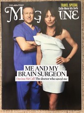 TIMES MAGAZINE DAVINA MCCALL COVER NEW 8th MAR 2025 REDKNAPP MICHAEL JACKSON