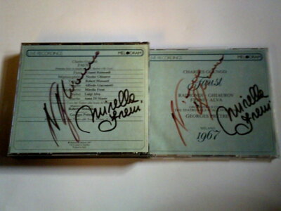 Melodram CD - Gounod Faust - signiert von Mirella Freni + Nicolai Ghiaurov