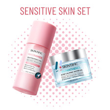 SET 2: SKINTIFIC Sensitive Skin Acne Calm Redness Hydrating Brighten Moist Aging