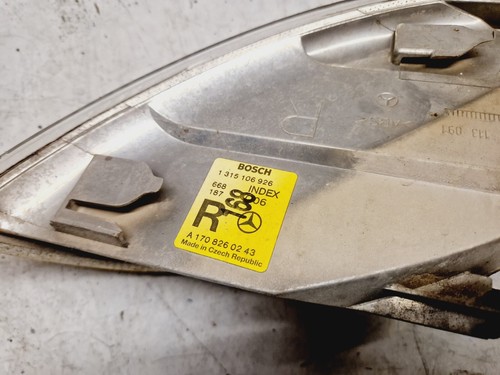 4SL Mercedes SLK R170 Mopf Intermitente Fahrtrichtungsanzeige Dcha A1708260243 - Imagen 5 de 6