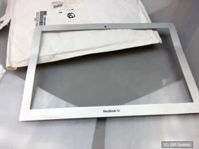 Apple 13 Display Bezel / Rahmen 661-5732 für Macbook Air 13 Zoll Silber Grade-B