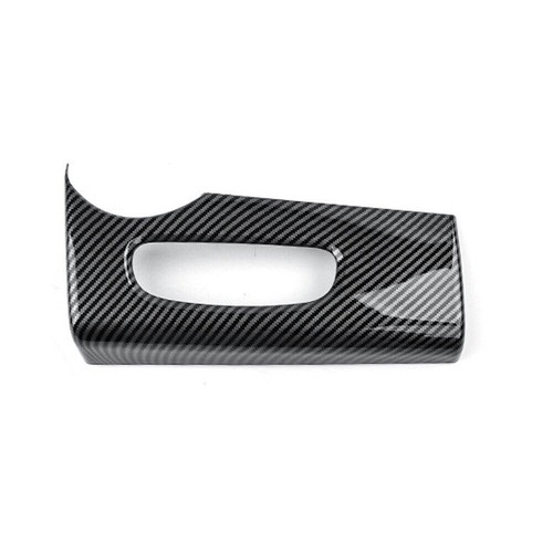 For Chevrolet Trax 2024 Carbon Fiber Headlight Switch Button Cover Trim Frame - Picture 2 of 4