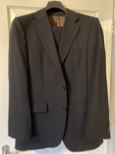 Mens Feraud 2 Piece Suit Black Size EU48 32R Waist 38R Chest