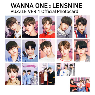 ミュージシャン SPEED ORIGINAL PHOTOCARDS WANNA ONE x LENSNINE Puzzle OFFICIAL Photocard Version 1 | eBay