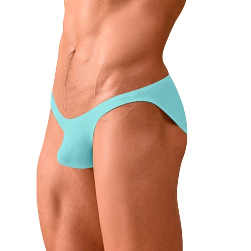 Soft Modal Men's Sexy Bikini Briefs Low-rise Pouch Stretch Underpants Underwear - Picture 21 of 26