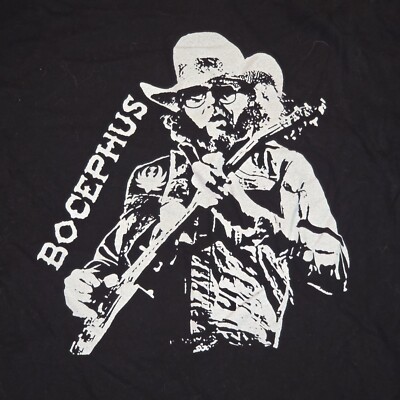 Hank Williams JR- HANK JR BOCEPHUS Fan Art Graphic Tee Shirt Unisex  t-shirt-XL