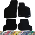 For Skoda Octavia MK2 2008-2013 Fully Tailored 4 Piece Car Mat Set with 2 Clips