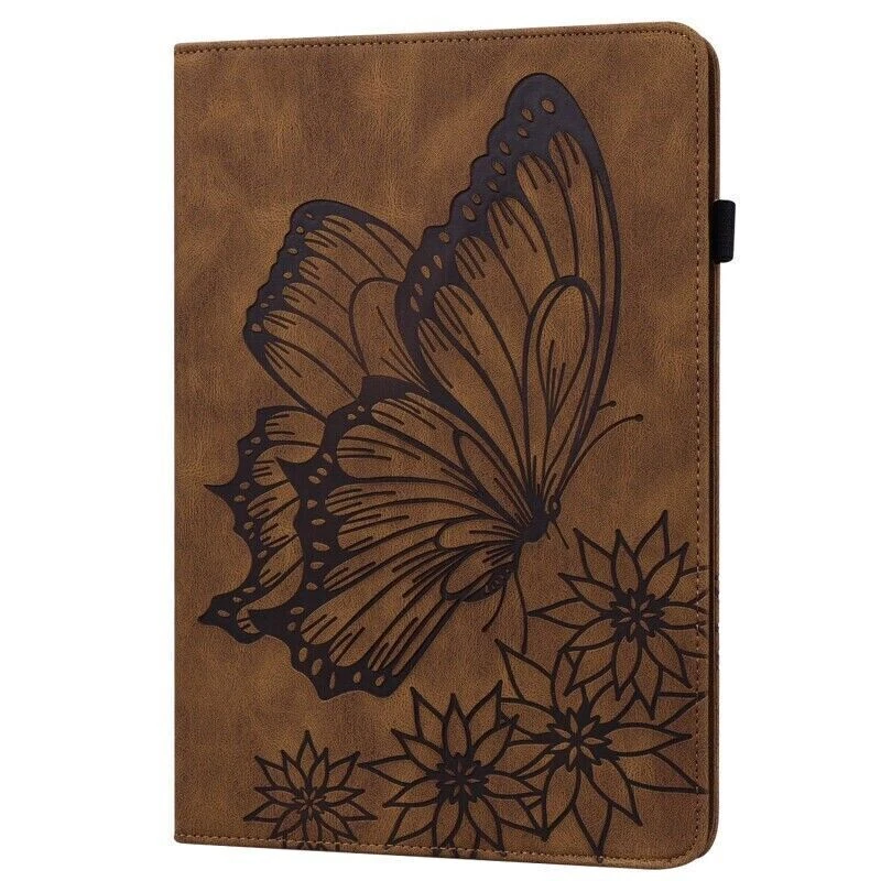 Flip Butterfly Card Slot Tablet Case For iPad 5 6 7 8 9 10th Mini Air Pro 2024  - Image 3 of 4