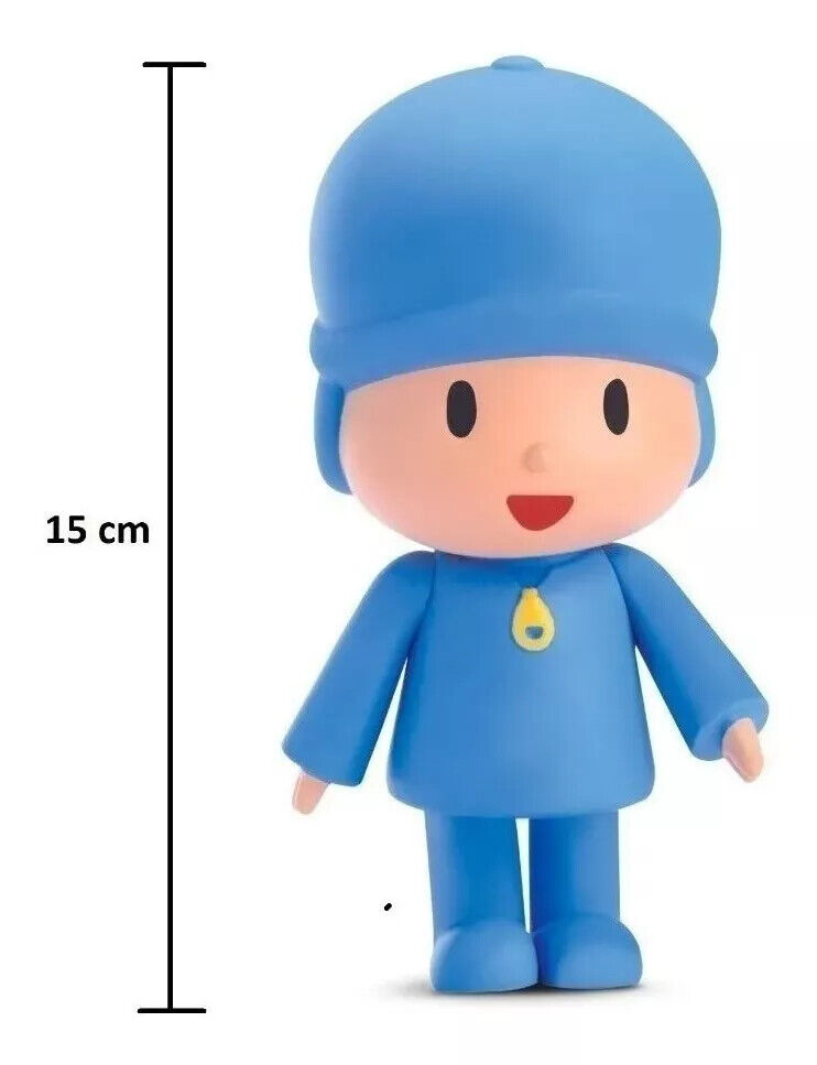 Boneca dos desenhos animados Pocoyo Zinkia Doll Pvc Action Figures Kids Toy  Birthday Gift 7pcs/set A L