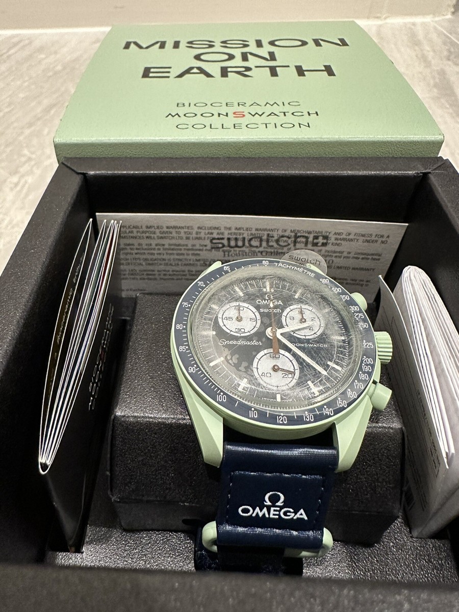 Omega X Swatch Speedmaster Moonswatch 