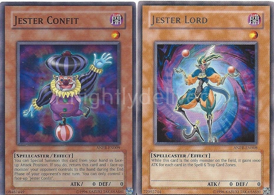 Deck Yugioh Authentique Lazar - Jester Confit - Jester Lord - Neuf - 40  cartes - UNL | eBay